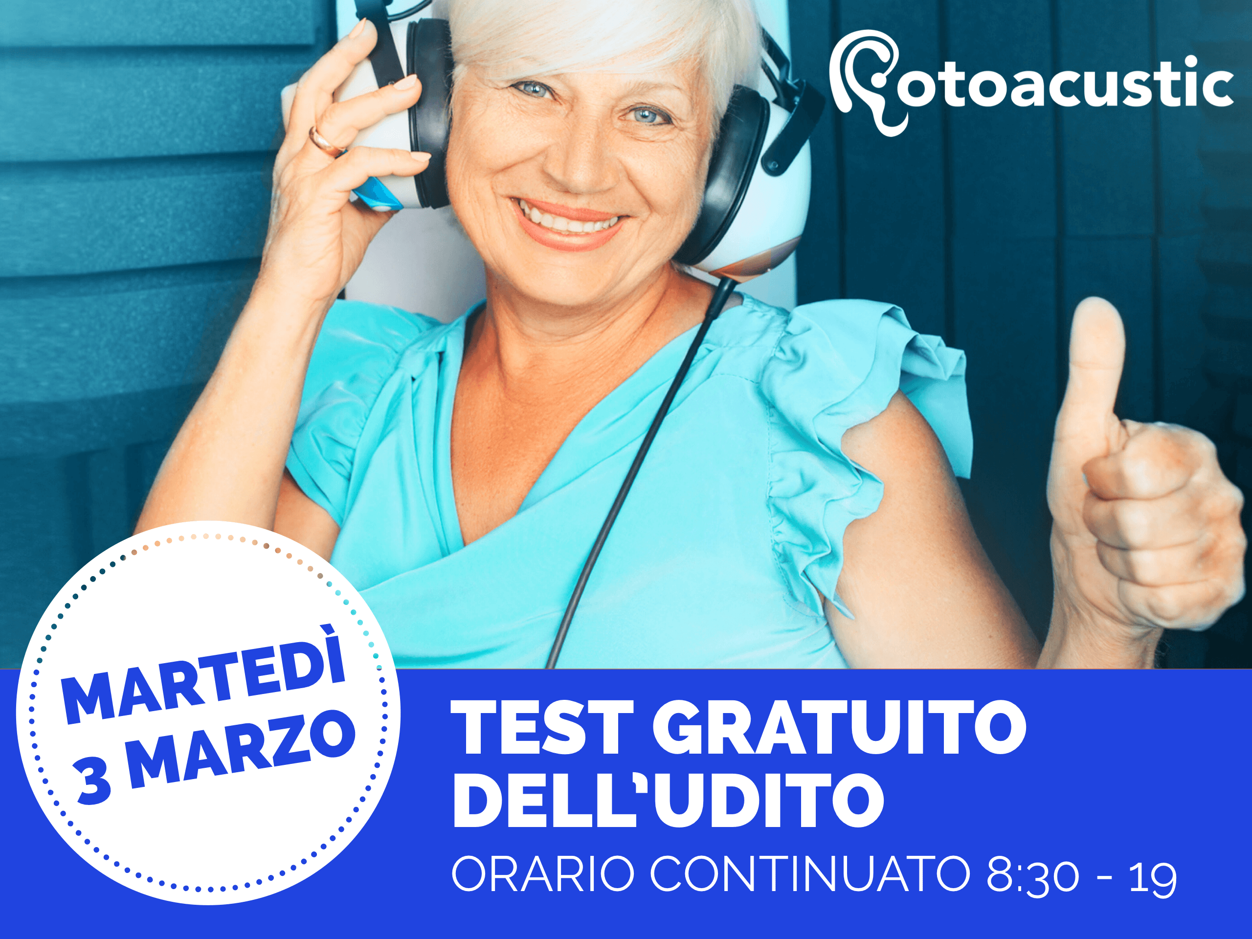 otoacustic soluzioni uditive correggio test gratuito dell'udito 3 marzo 2020
